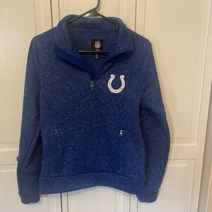 NFL Blue Quarter-Zip Colts Pullover